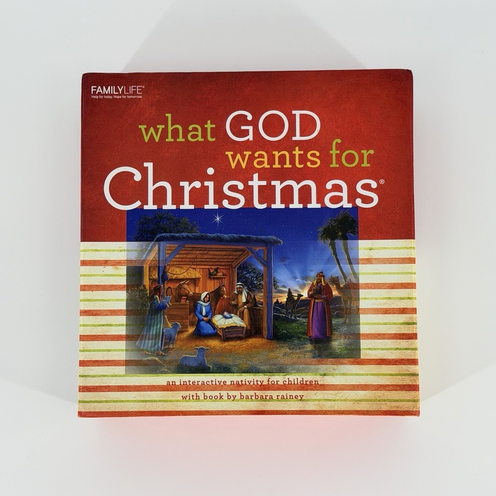 What God Wants for Christmas Interactive‎ Nativity Set FamilyLife Missing Book